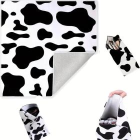 Self-Adhesive Camera Square Cloth, Foldable Silent Magic Self-Adhesive Fleece Cloth For Storage, Baskets, Bins & Containers for Home Organization (Style: Milk)