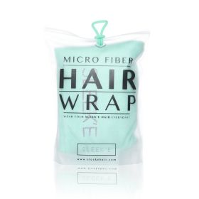 Sleek'e Microfiber Hair Wrap (Color: Mint)